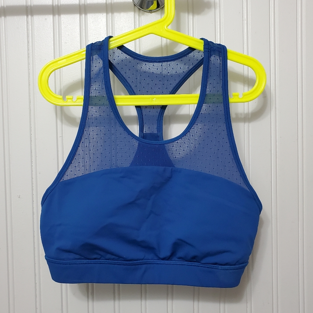 Lululemon Blue Mesh Sports Bra